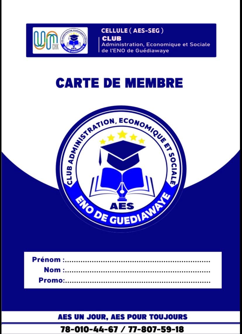 Carte Membre AES